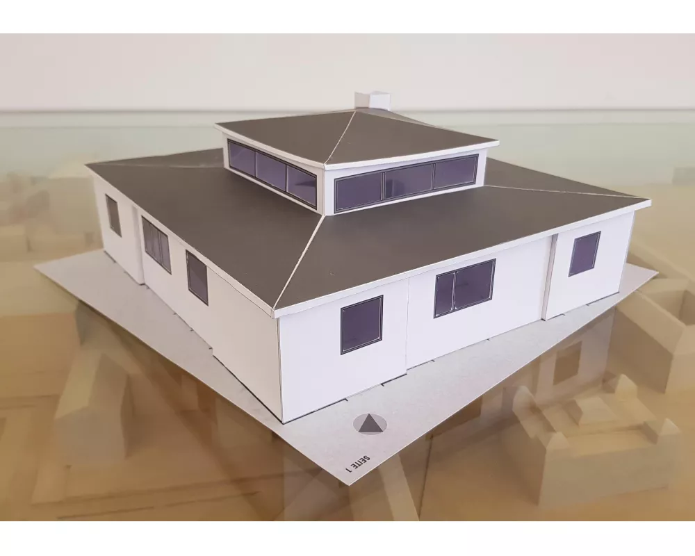 Bastelbogen "Haus am Horn 1923"