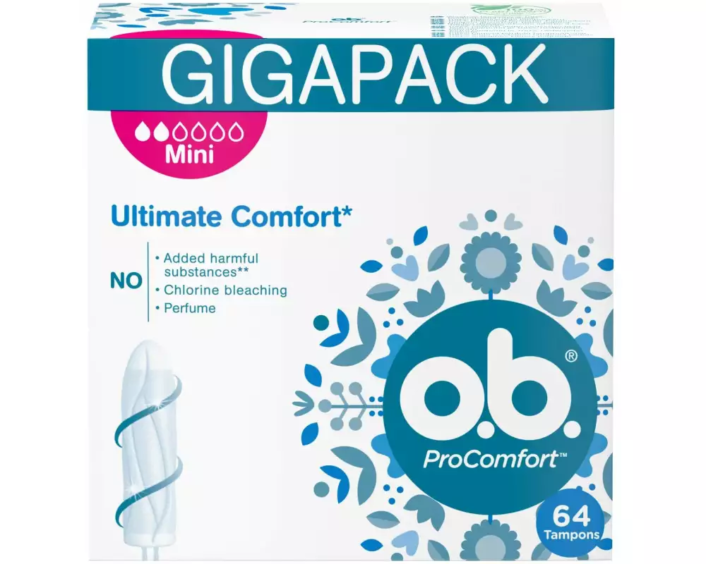 o.b. Tampons Pro Comfort Mini 64 Stück