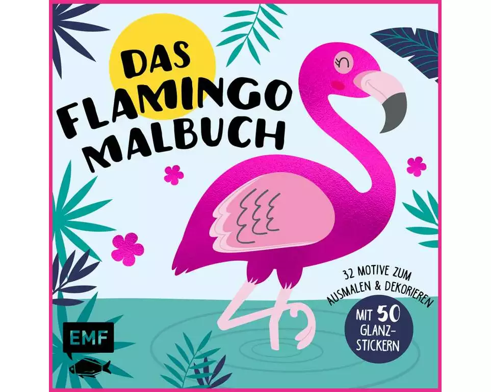 Das Flamingo-Malbuch