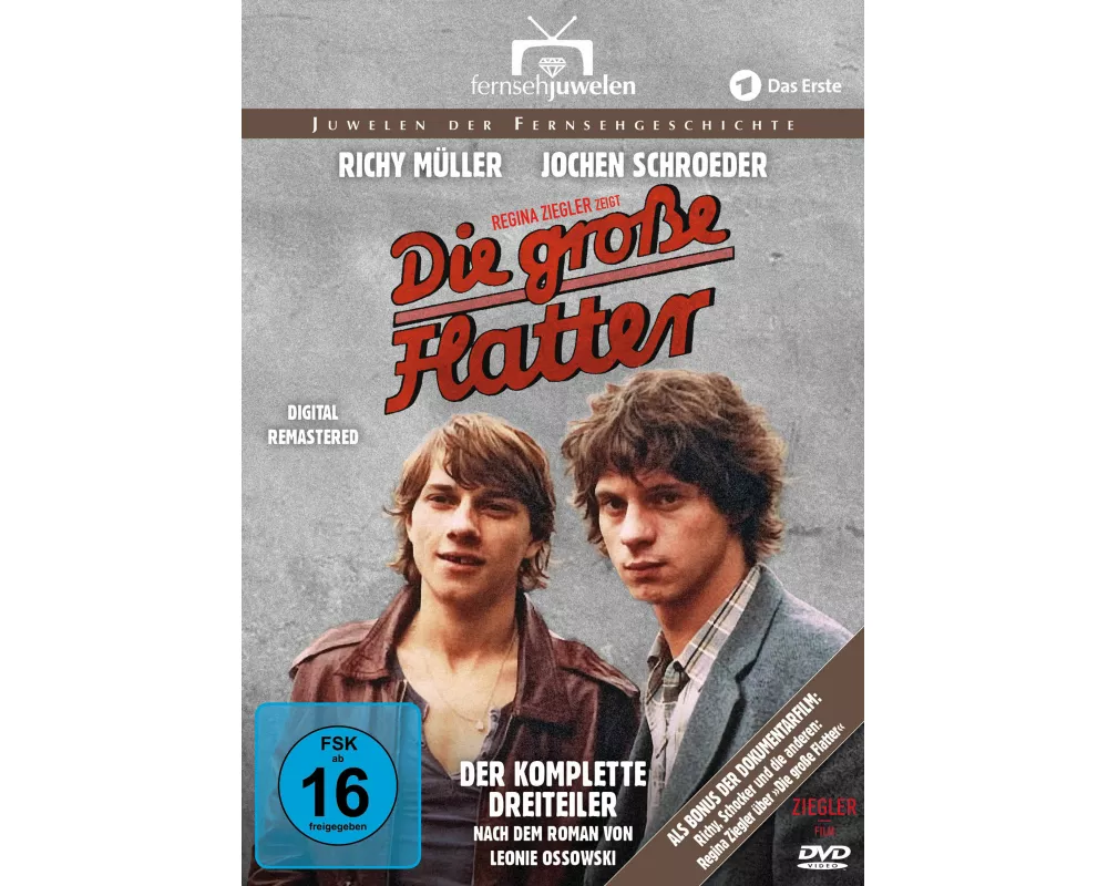 Die große Flatter - Der komplette Dreiteiler (Digital Remastered). 2 DVDs