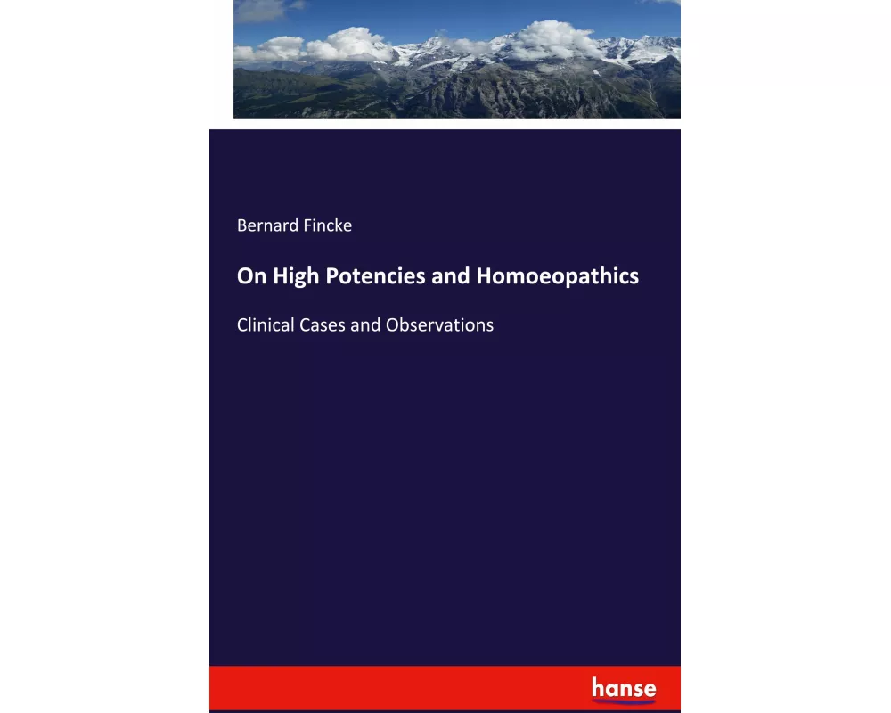 On High Potencies and Homoeopathics