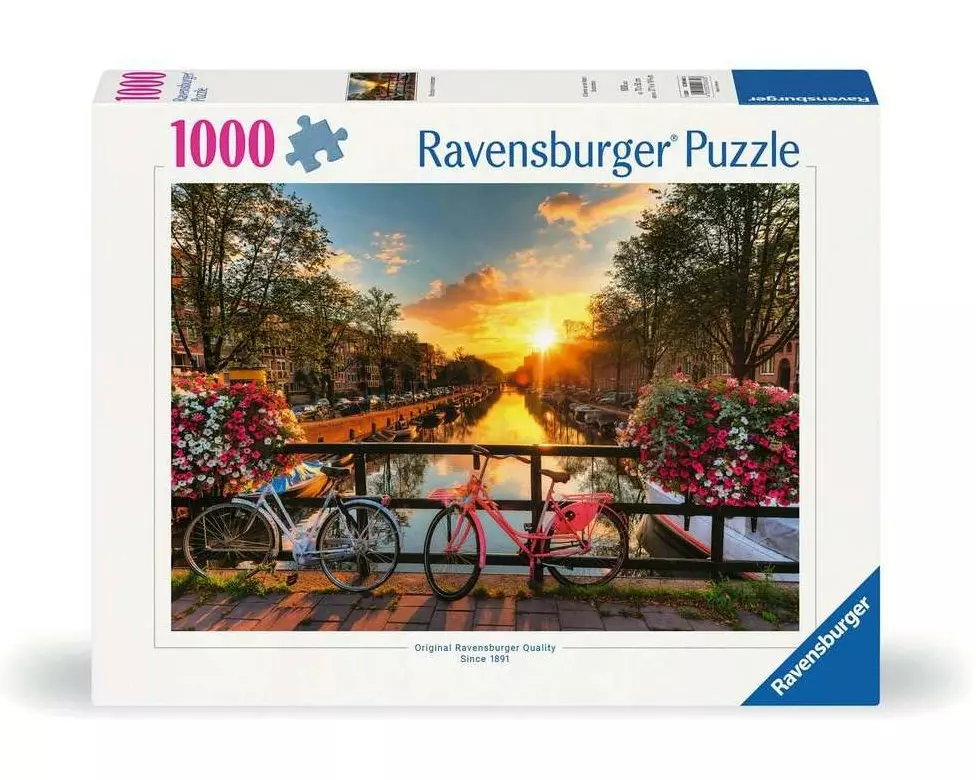 Ravensburger Puzzle Fahrräder in Amsterdam