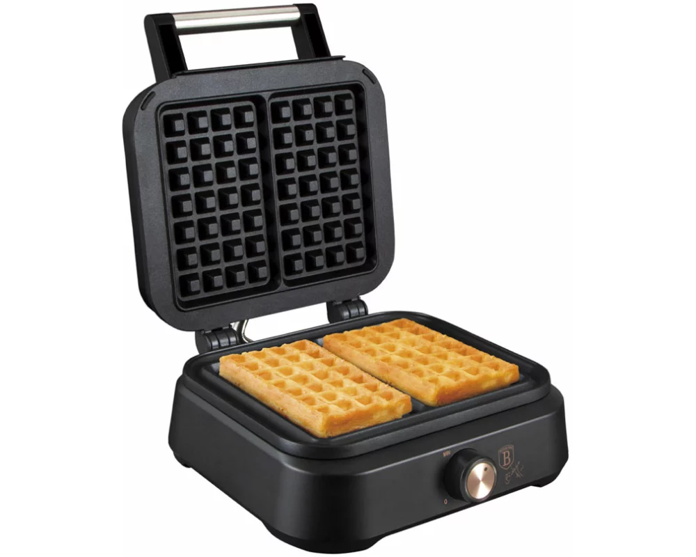 Berlinger Haus belgisches Waffeleisen Black Rose Collection