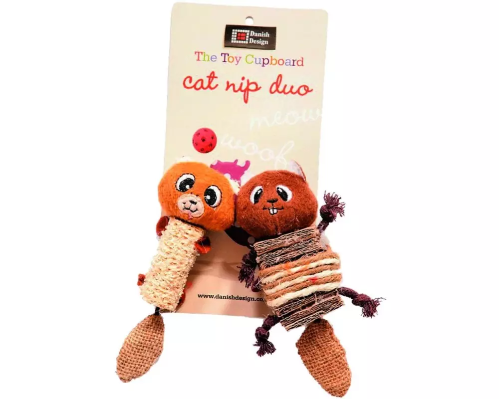 Danish Design Katzen-Spielzeug Chip + Chap Chipmunk