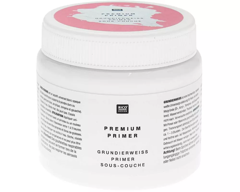 Rico Design Grundierung Premium Grundierweiss 500 ml
