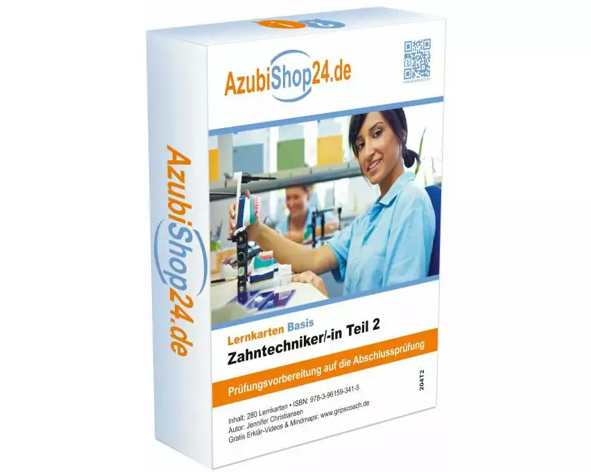 AzubiShop24.de Basis-Lernkarten Zahntechniker /in Teil 2
