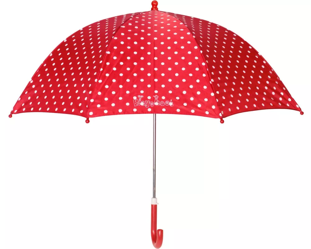 Playshoes Regenschirm Punkte Rot