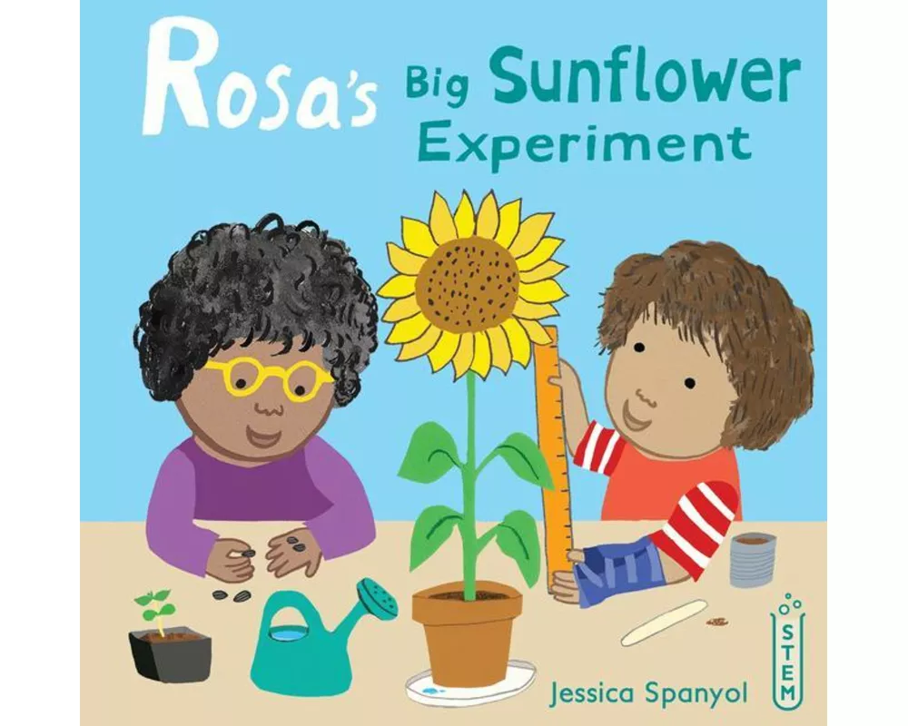 Rosa's Big Sunflower Experiment