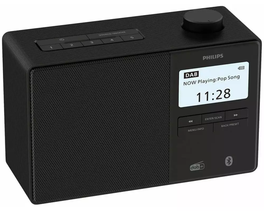 Philips DAB+ Radio TAR5600/00 Schwarz