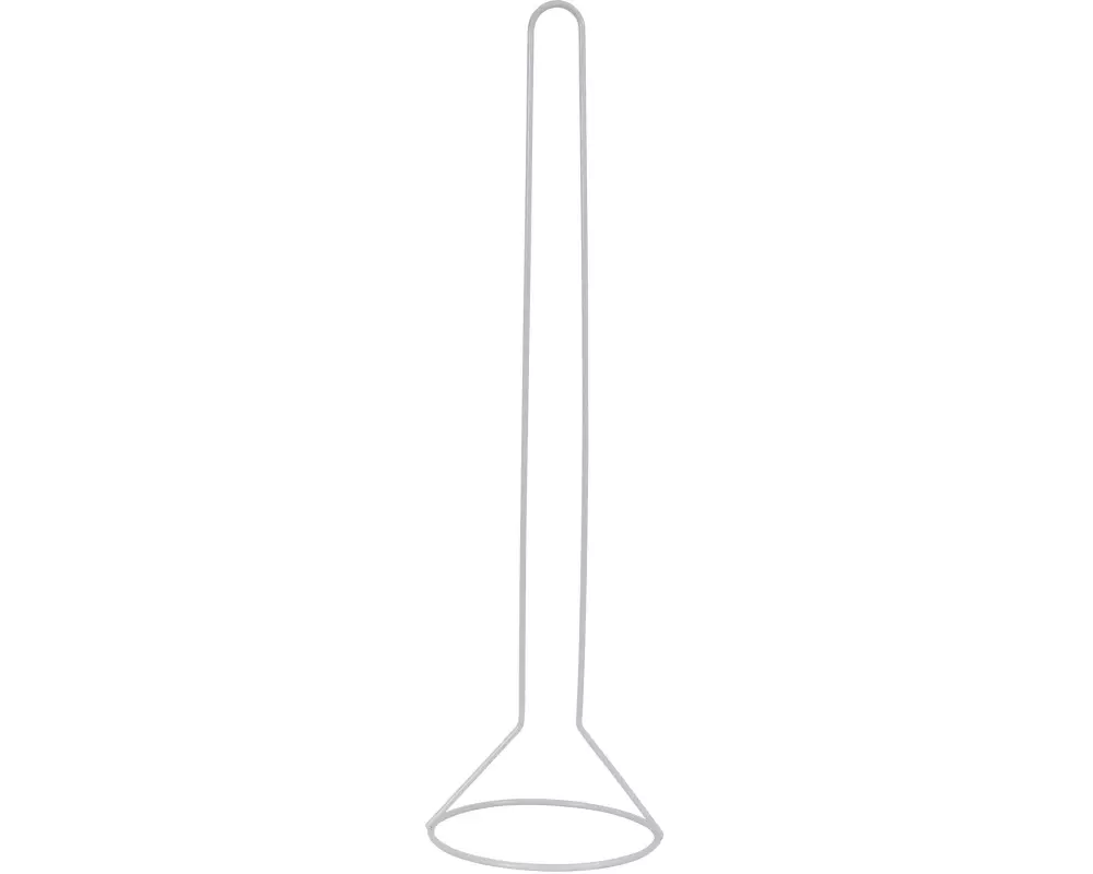 MSV Toilettenpapierhalter 14.5 x 50.5 cm, Grau