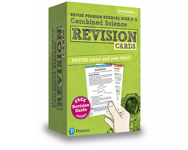 Pearson REVISE Edexcel GCSE Combined Science (Foundation) Revision Cards - for 2026, 2027 exams