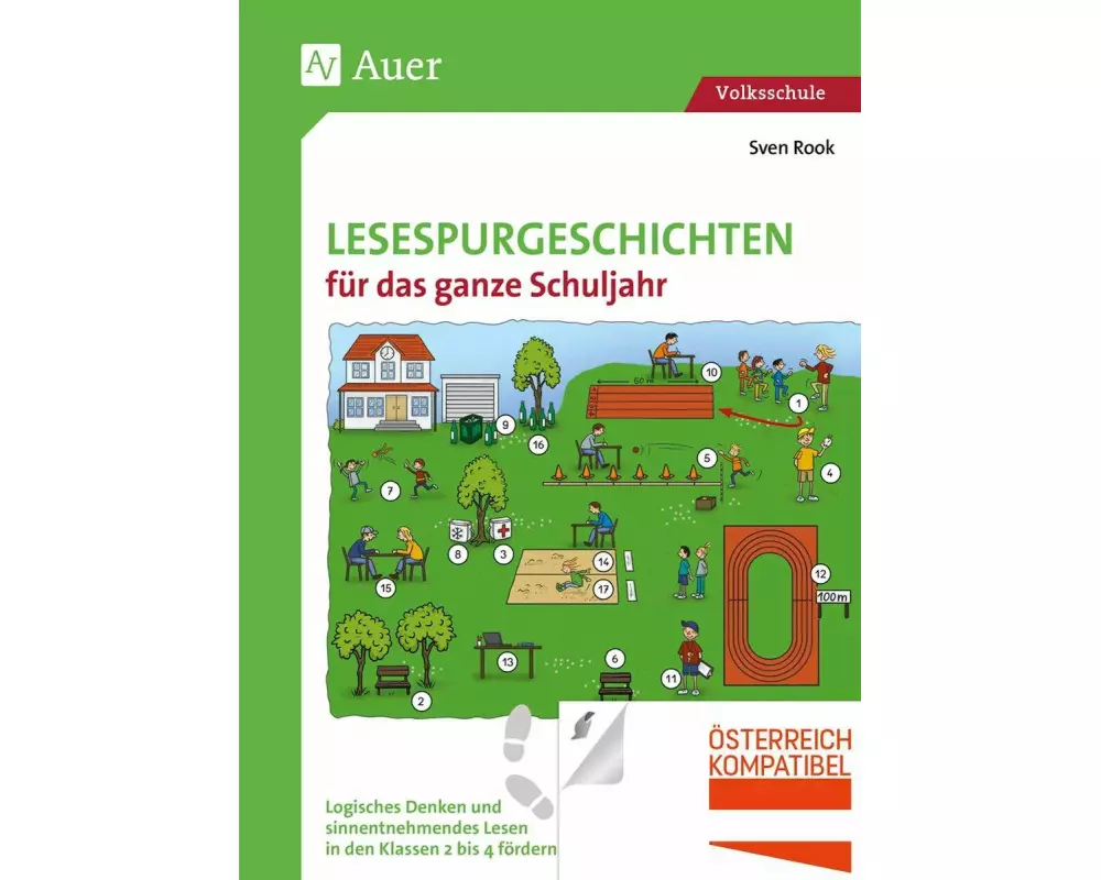 Lesespurgeschichten für das ganze Schuljahr