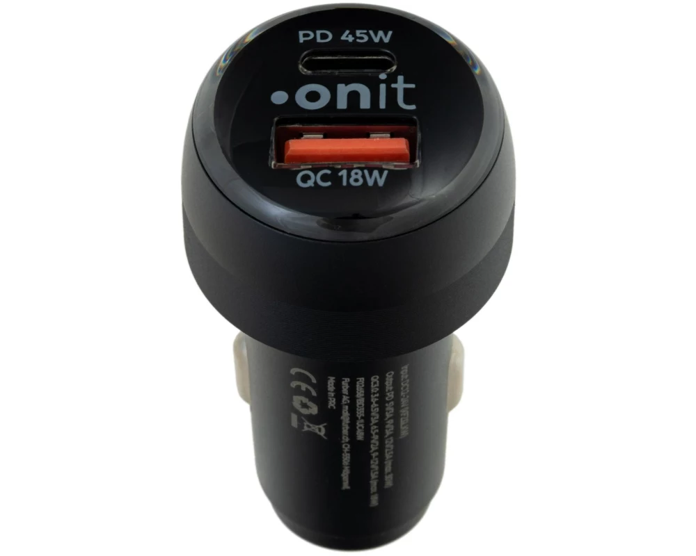 onit Autoladegerät Dual 63 W PD