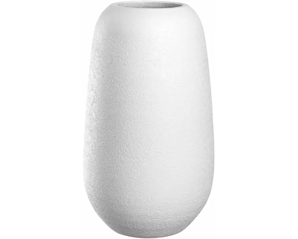 Leonardo Vase Trogolo 30 cm, Weiss