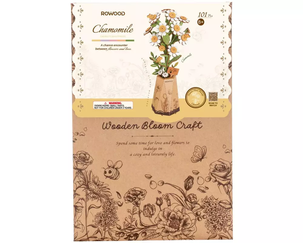 RoboTime Bausatz Chamomile 124-teilig