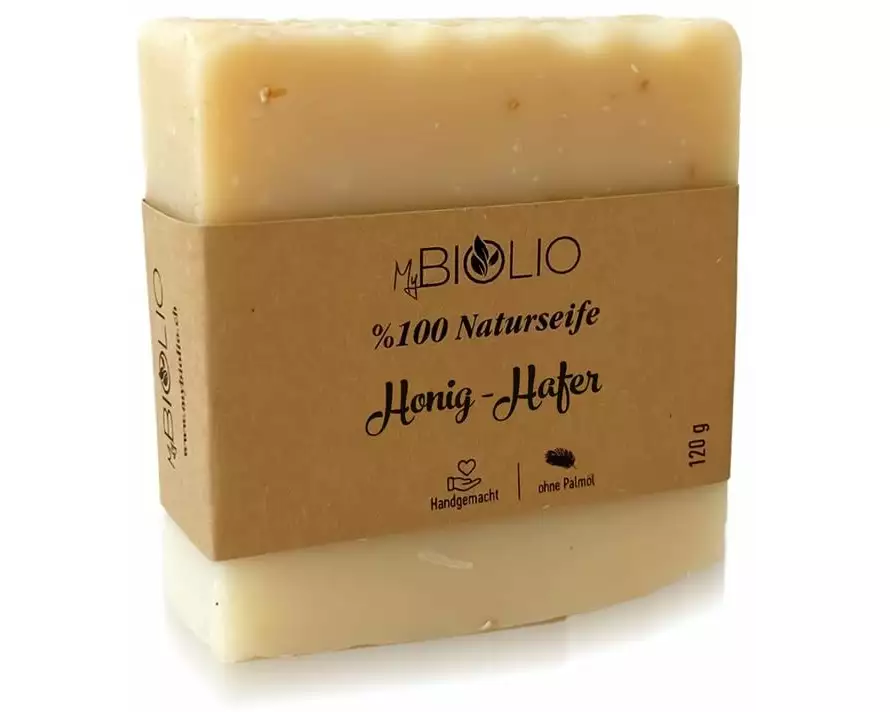 MyBIOLIO Naturseife Honig-Hafer 100 ml