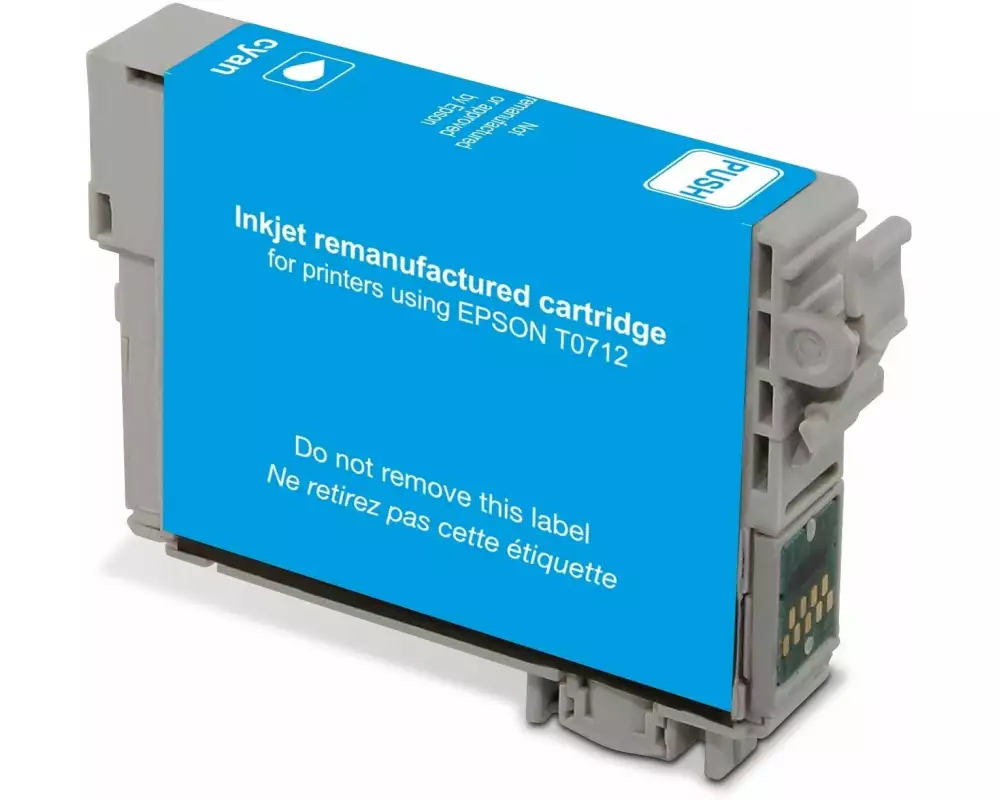 Generic Ink Tinte Epson T0712 Cyan