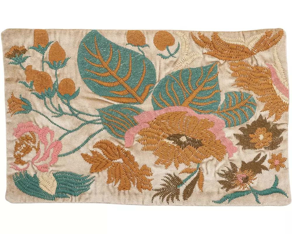 Bloomingville Kissen Troon 25 x 35 cm, Mehrfarbig