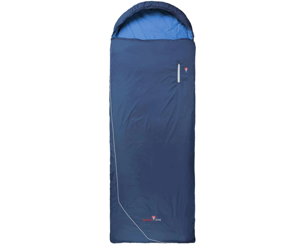 Grüezi Bag Schlafsack Biopod Wolle Goas Cotton Comfort Night Blue