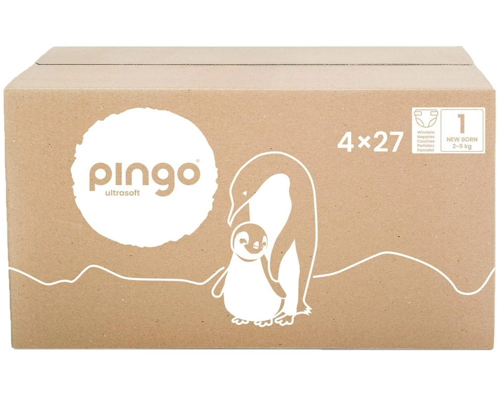 Pingo Ökowindeln Grösse 1, New Born