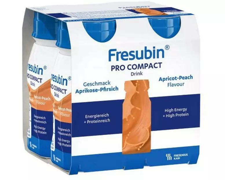 Fresubin Pro Compact Aprikose-Pfirsich 4 x 125 ml