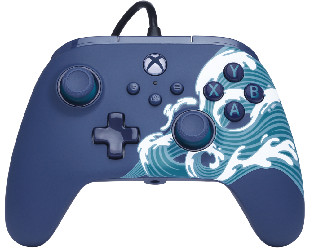 POWER A Advantage Wired Controller XBGP0544-01 Xbox Series X/S Aqua Wave