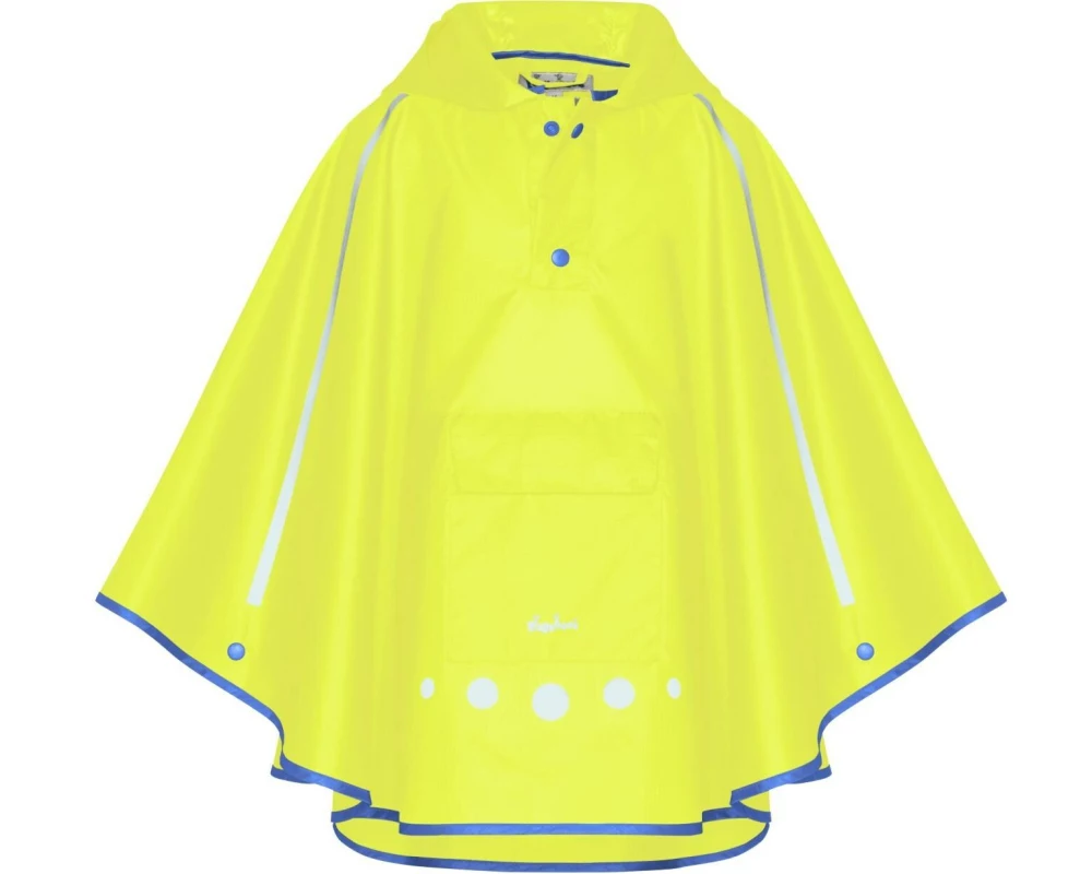 Playshoes Regenponcho faltbar Gr. L, Neongelb