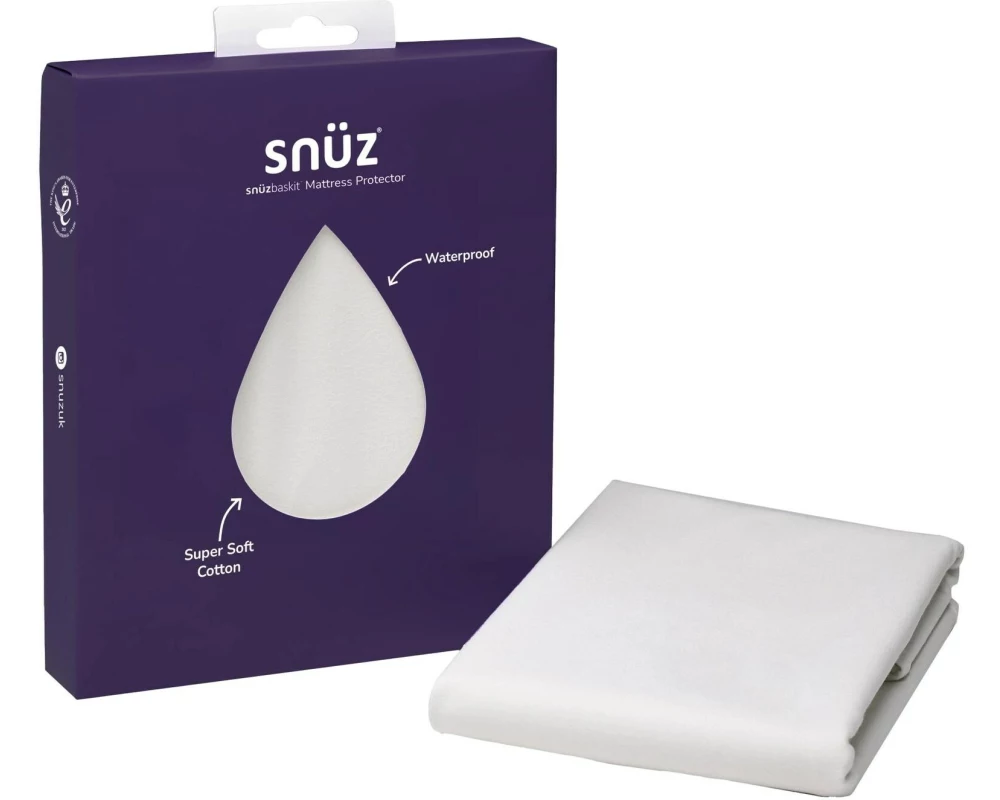 Snüz Pod 5 Matratzenschoner 120 x 60 cm, Weiss