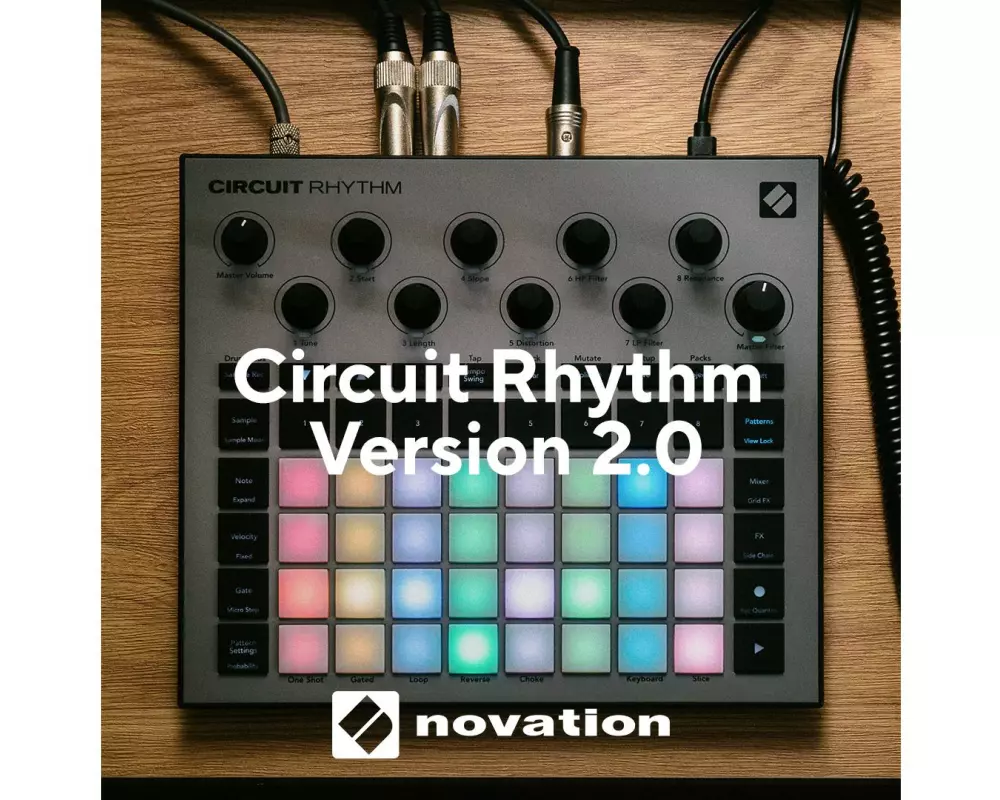 Novation Groove-Box Circuit Rhythm