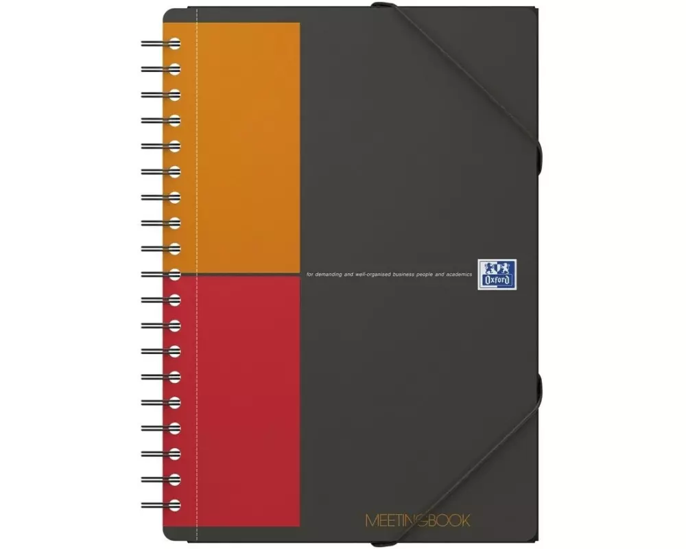 Oxford Notizbuch B5, kariert, Grau