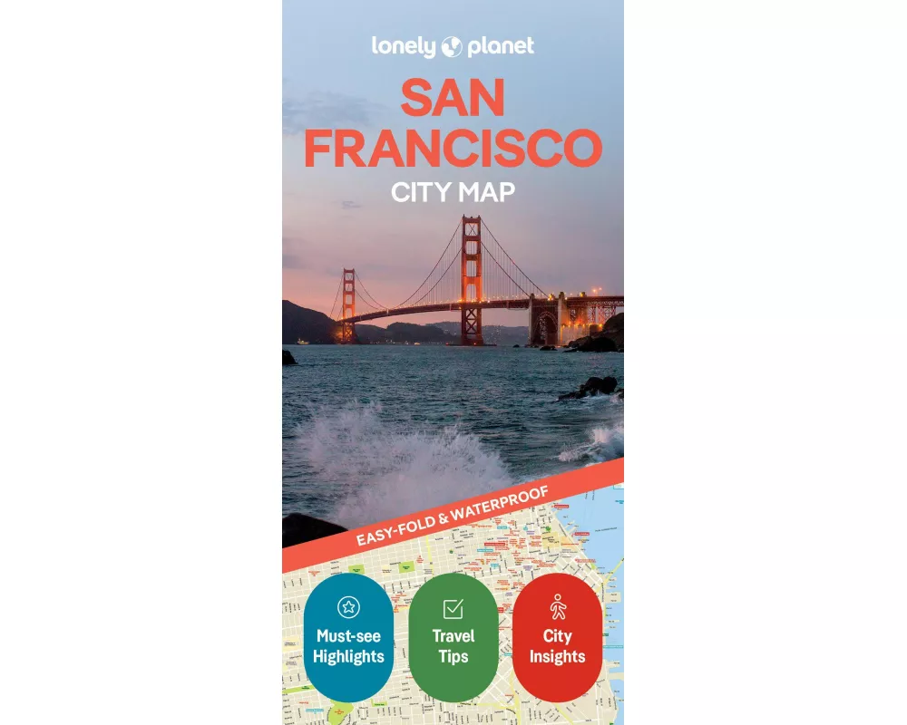 Lonely Planet San Francisco City Map