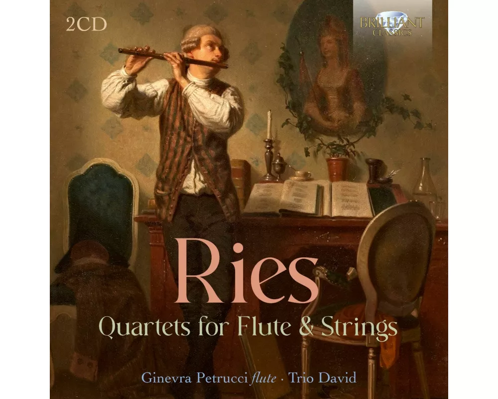 Ries:6 Quartets for Flute & Strings,Op.45/WoO35
