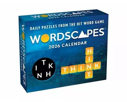 Wordscapes Puzzle Fun 2026 Day-to-Day Calendar