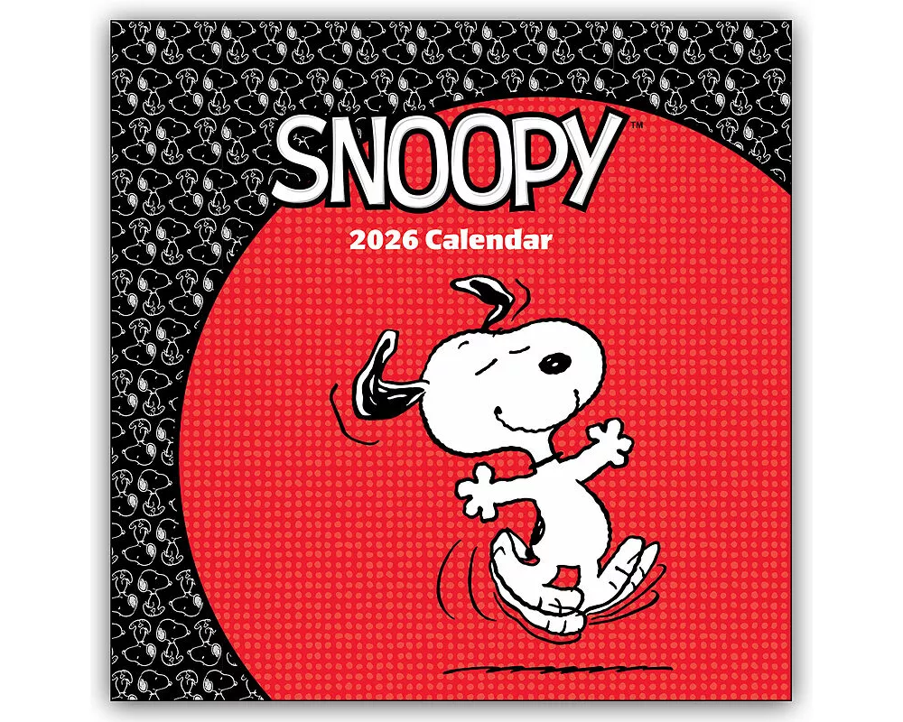 Peanuts: Snoopy 2026 Wall Calendar