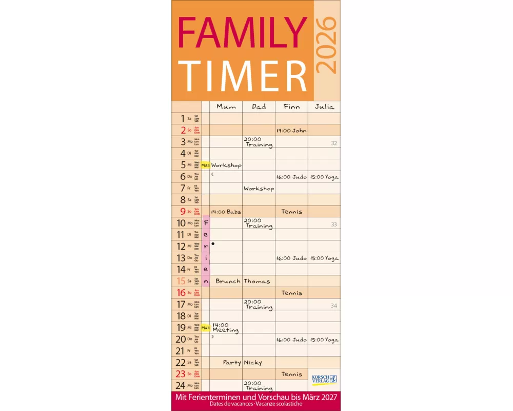Family Timer Lifestyle 2026