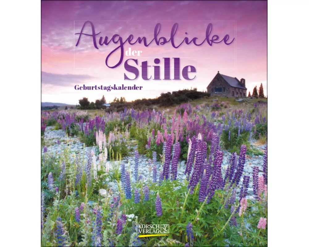 Geburtstagskalender Augenblicke der Stille