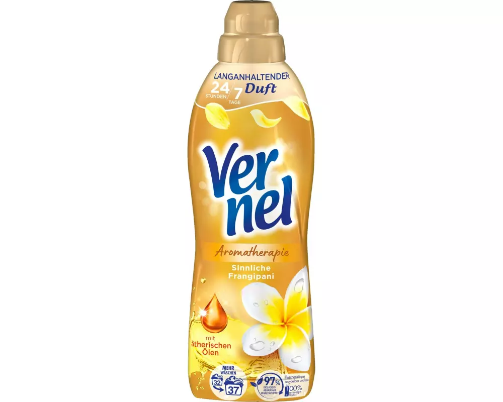 Vernel Weichspüler Aromatherapie Sinnliche Frangipani 814 ml