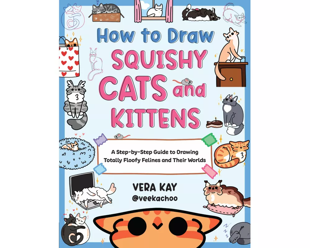How to Draw Squishy Cats and Kittens
