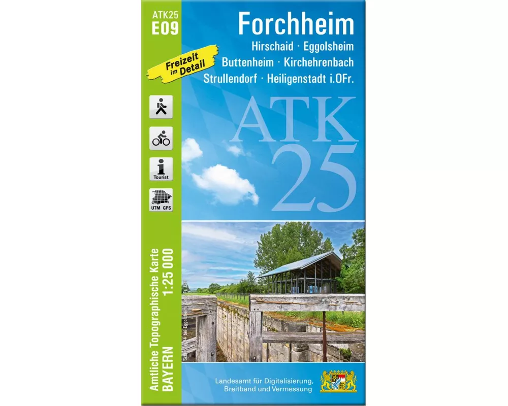 ATK25-E09 Forchheim (Amtliche Topographische Karte 1:25000)