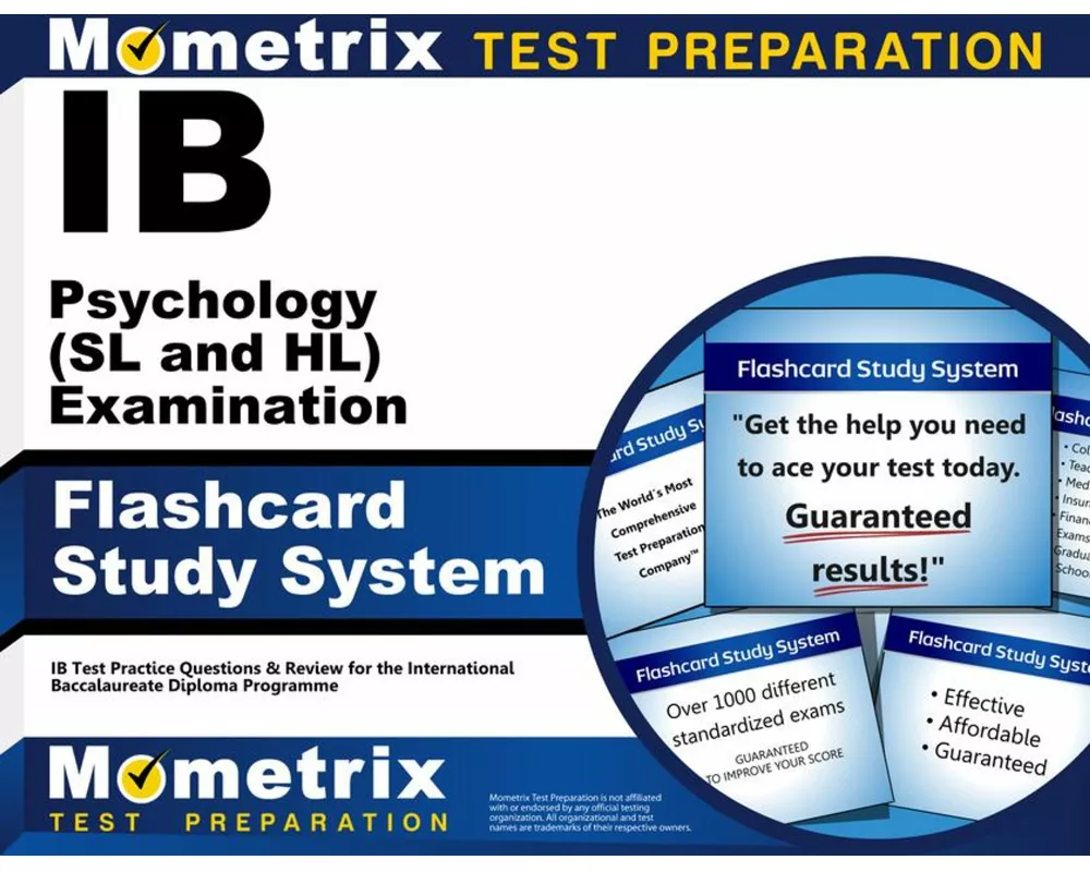 Ib Psychology (SL and Hl) Examination Flashcard Study System