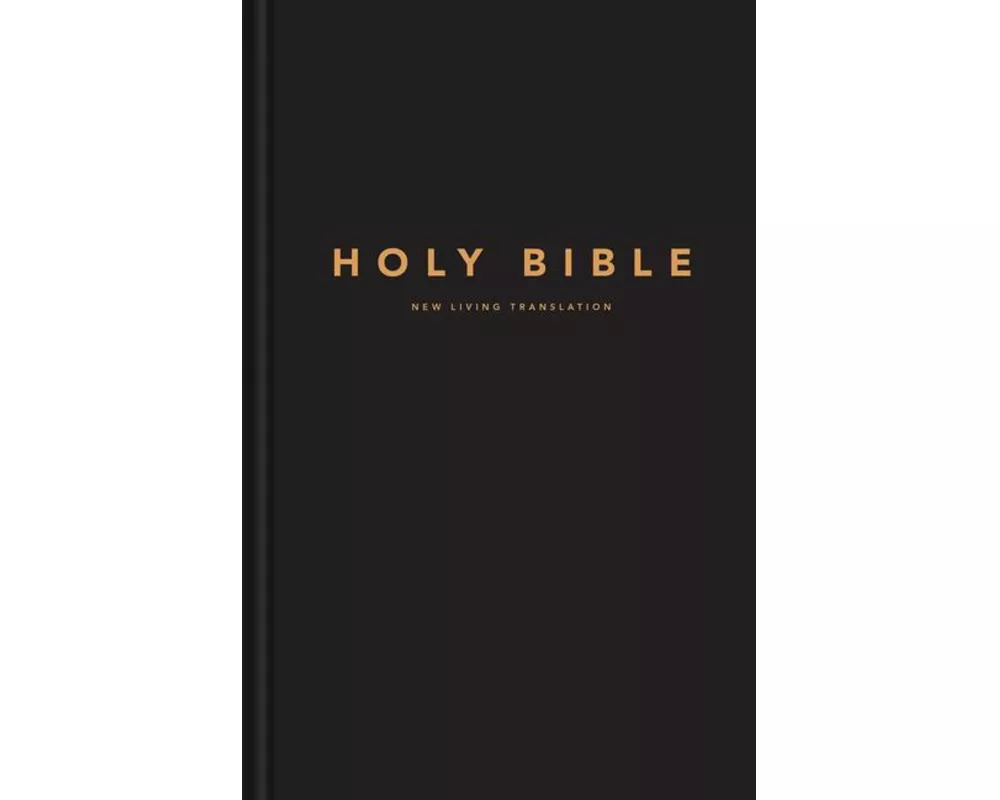 NLT Large Print Pew Bible (Hardcover, Black)