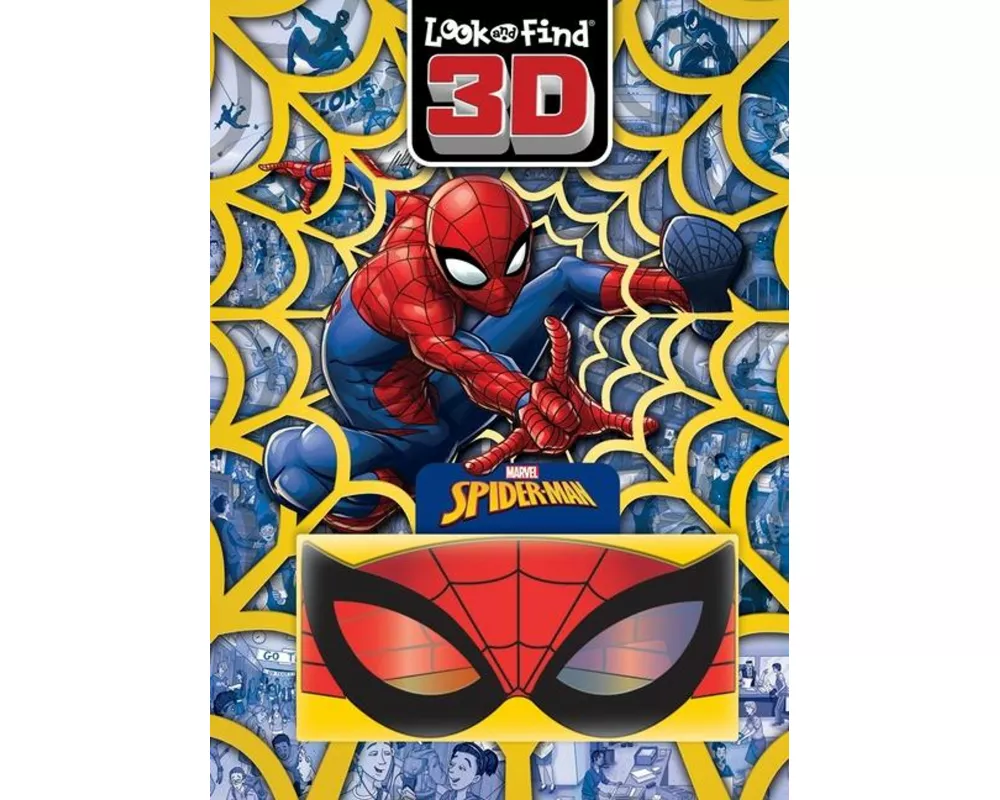 Marvel Spider-Man: Look and Find 3D