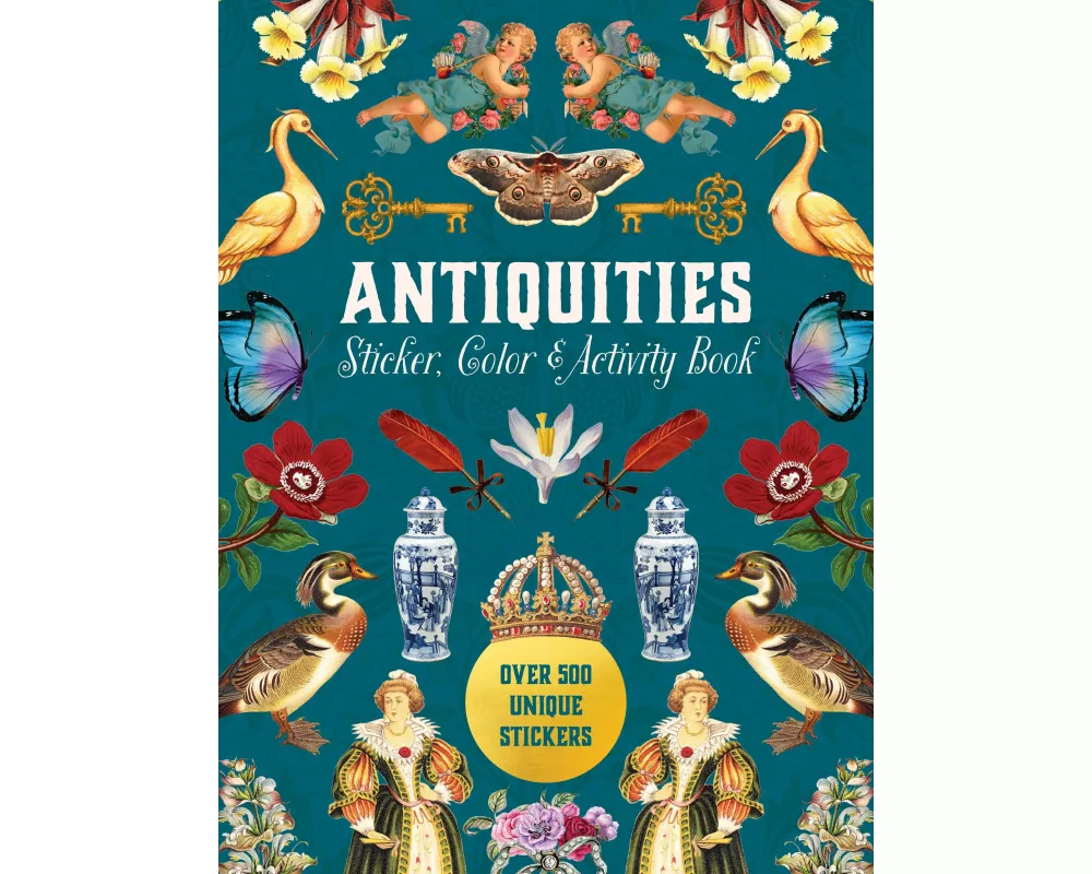 Antiquities Sticker, Color & Activity Book