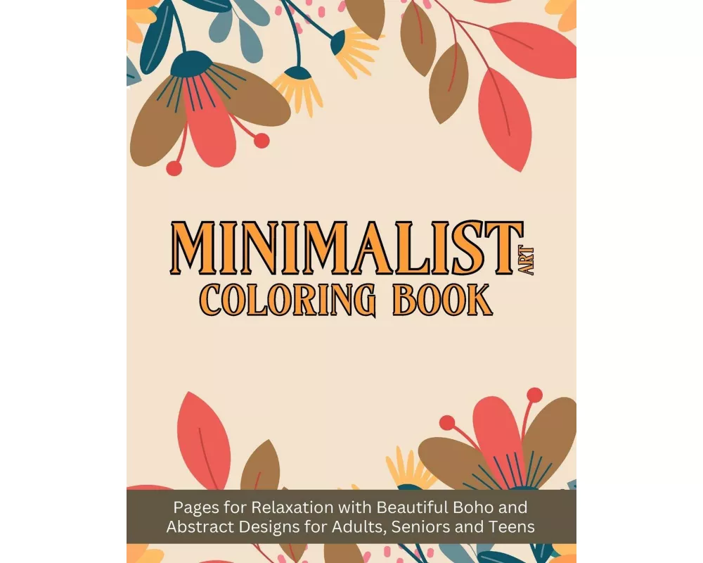 Minimalist Art Coloring Book