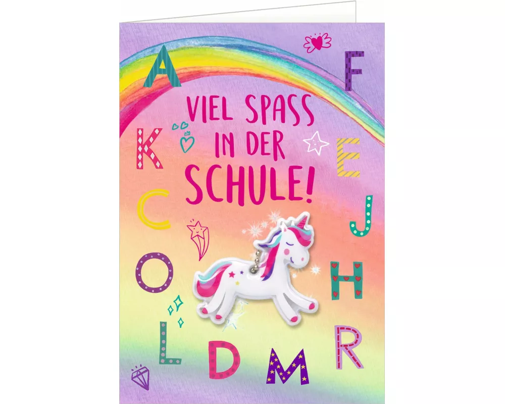 Grußkarte - Viel Spaß in der Schule!