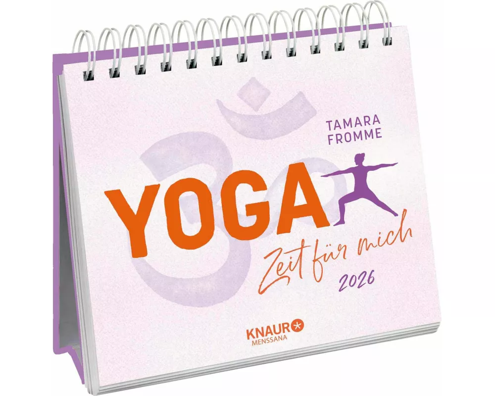 Wochenkalender 2026: Yoga - Zeit für mich