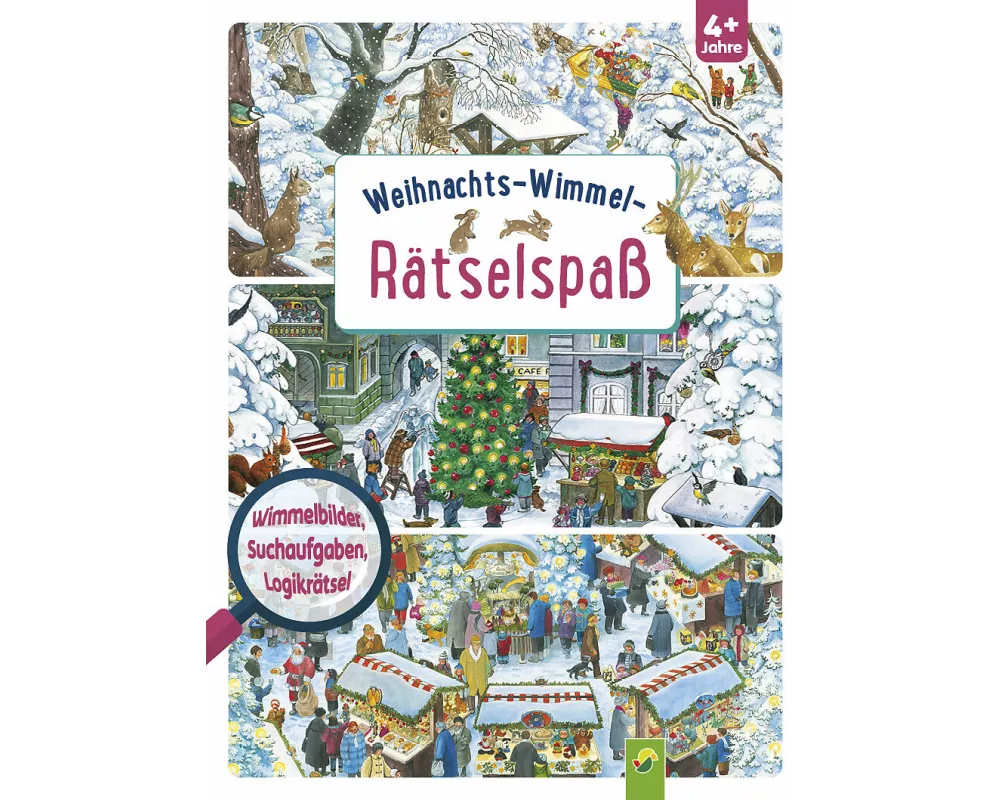 Weihnachts-Wimmel-Rätselspaß