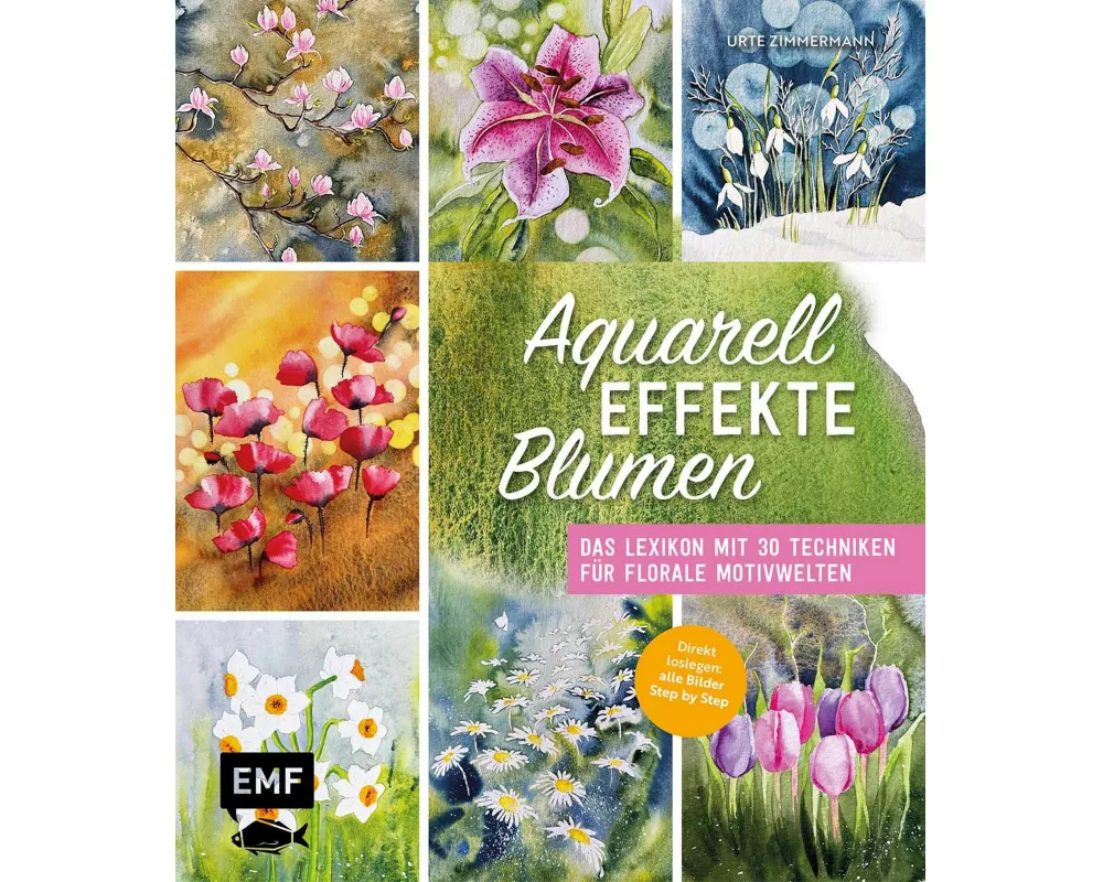 Aquarell-Effekte Blumen