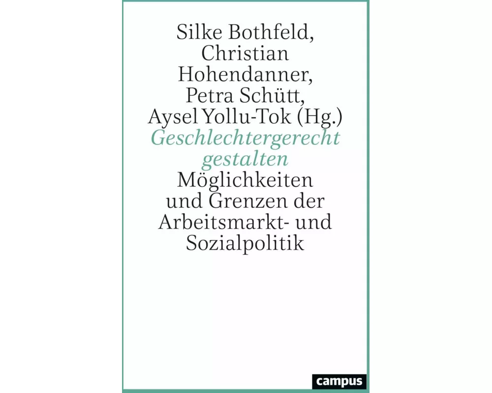 Geschlechtergerecht gestalten