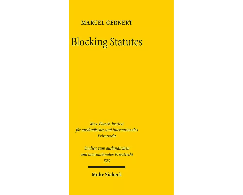 Blocking Statutes
